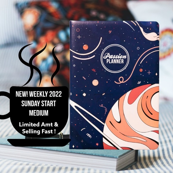 2022 Passion Planner Weekly Dated : Monday - Picture 7 of 7